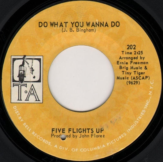 Five Flights Up : Do What You Wanna Do (7", Single, Mon)