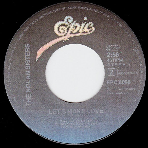 The Nolans : I'm In The Mood For Dancing (7", Single)