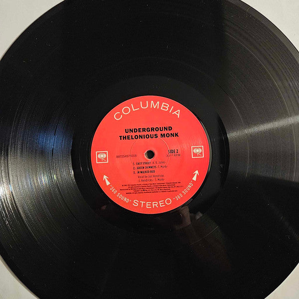 Thelonious Monk : Underground (LP, Album, Ltd, Num, RE, 180)