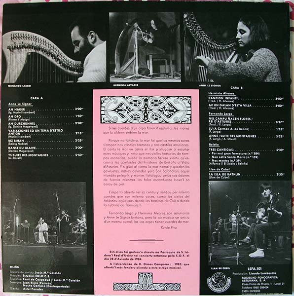 Various : Arpa Céltica (LP, Album)