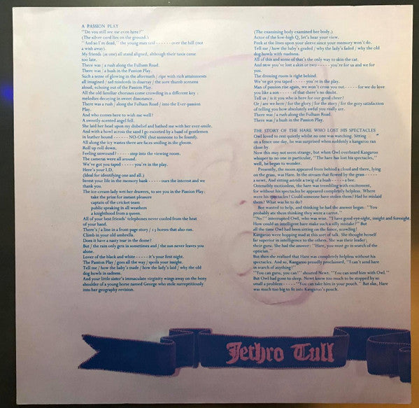 Jethro Tull : A Passion Play (LP, Album, RE)