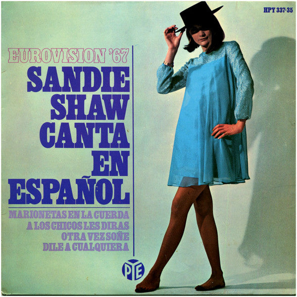 Sandie Shaw : Canta En Español (Eurovision '67) (7", EP, Pin)