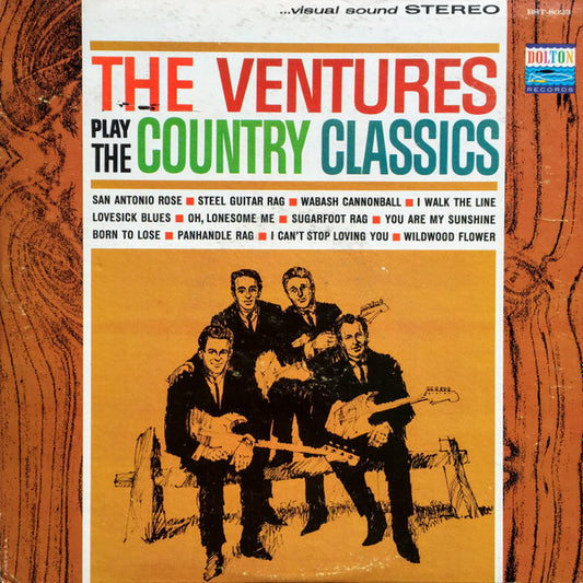 The Ventures : The Ventures Play The Country Classics (LP, Ind)