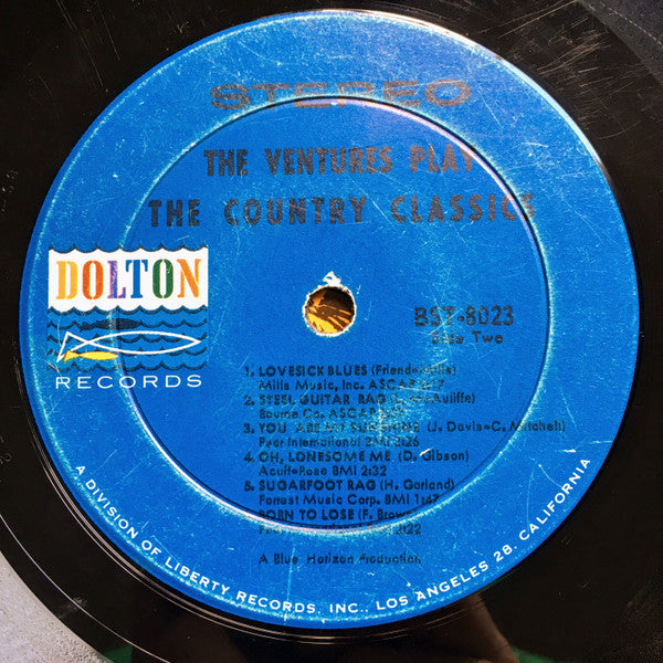 The Ventures : The Ventures Play The Country Classics (LP, Ind)