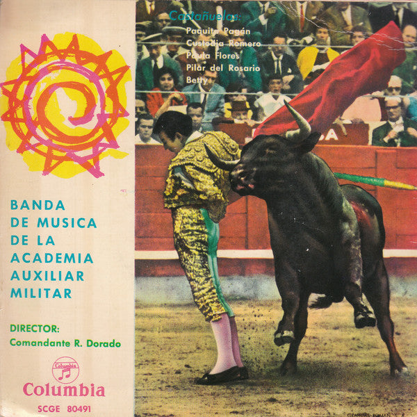 Banda De Música De La Academia Auxiliar Militar : Plaza De Toros (7", EP, tri)