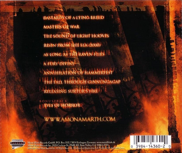 Amon Amarth : The Crusher (CD, Album)