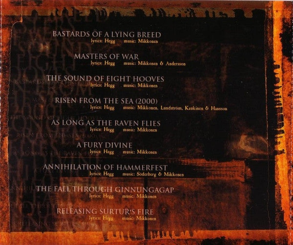 Amon Amarth : The Crusher (CD, Album)