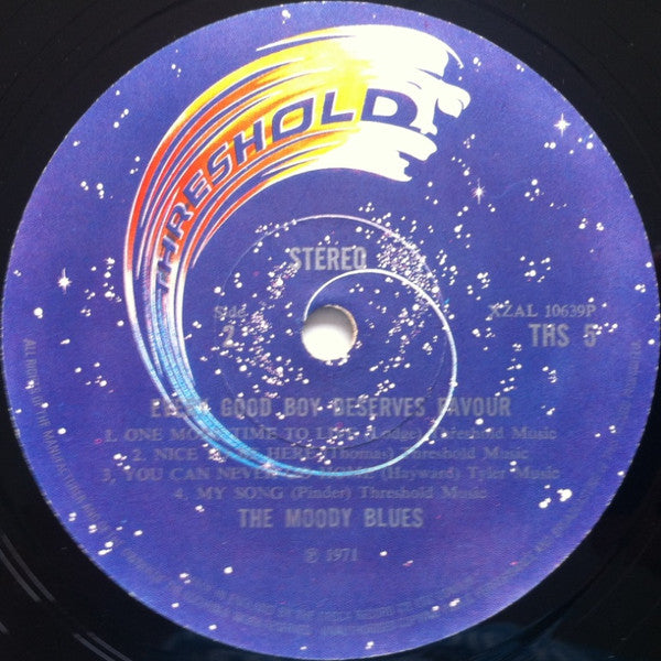 The Moody Blues : Every Good Boy Deserves Favour (LP, Album, RE, Gat)