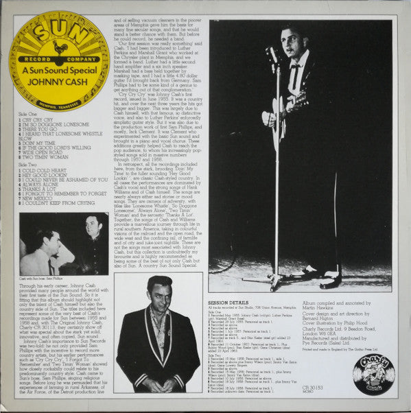 Johnny Cash : Sun Sound Special: Johnny Cash (LP, Comp, Mono)
