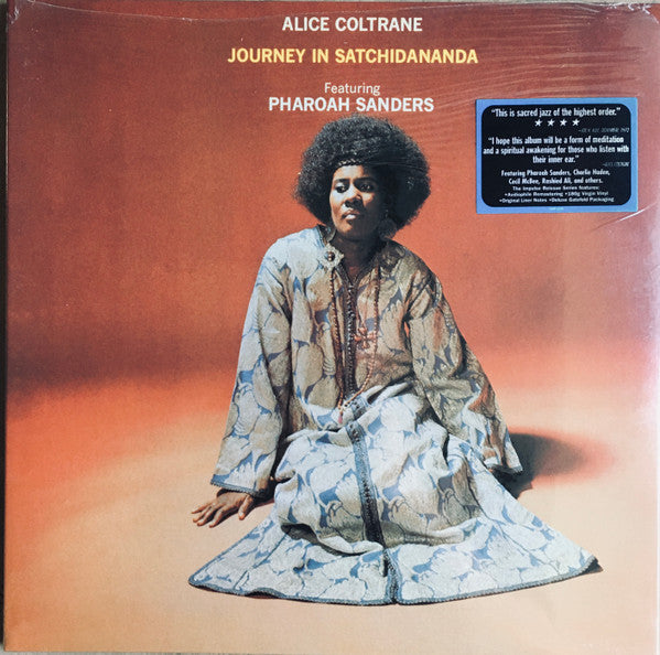 Alice Coltrane Featuring Pharoah Sanders : Journey In Satchidananda (LP, Album, Ltd, RE, RM, 180)