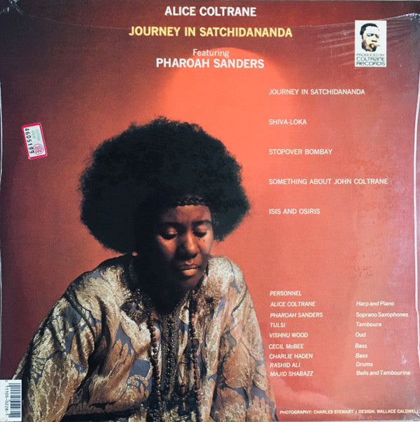 Alice Coltrane Featuring Pharoah Sanders : Journey In Satchidananda (LP, Album, Ltd, RE, RM, 180)