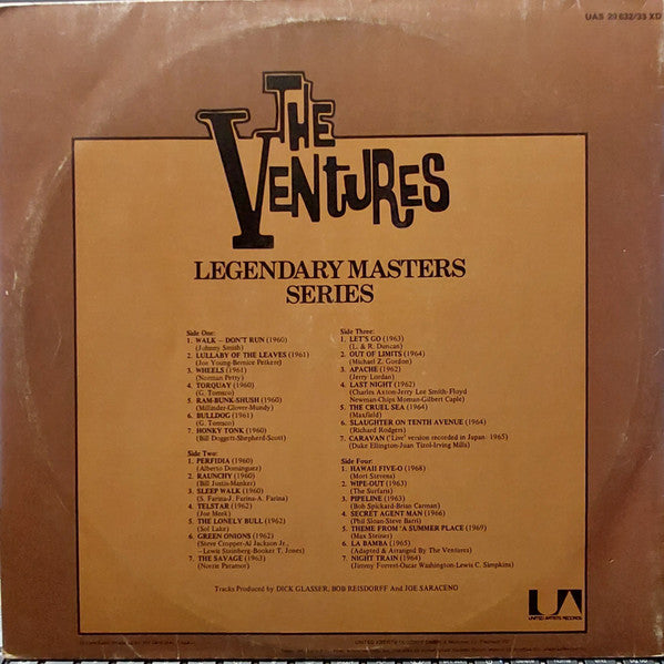The Ventures : Legendary Masters Series (2xLP, Comp, Mono)