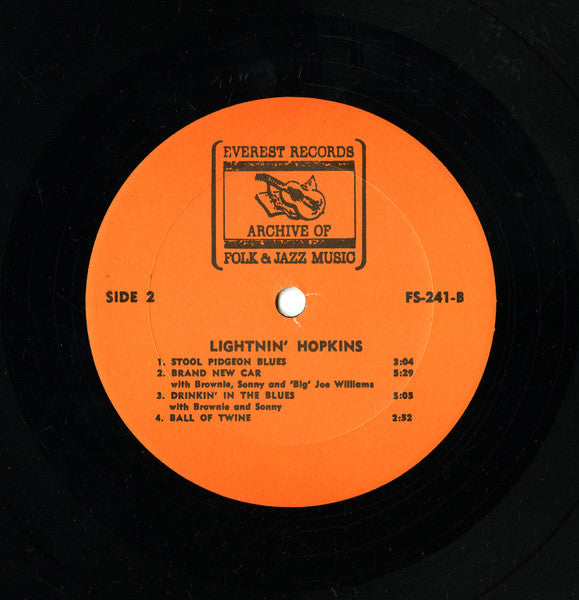 Lightnin' Hopkins : Lightnin' Hopkins (LP, Comp)