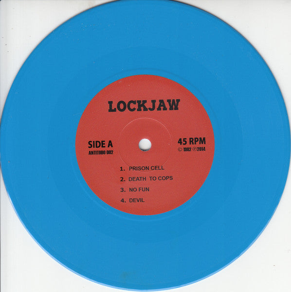 Lockjaw (2) : Shock Value E.P. (7", EP, Ltd, RE, Blu)