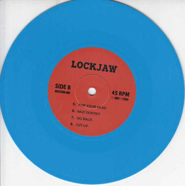 Lockjaw (2) : Shock Value E.P. (7", EP, Ltd, RE, Blu)