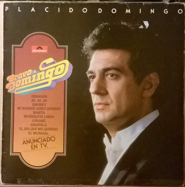 Placido Domingo : Bravo Domingo (LP, Comp)