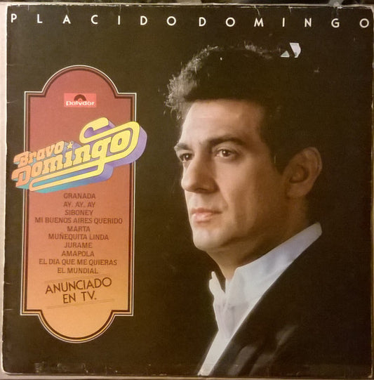 Placido Domingo : Bravo Domingo (LP, Comp)