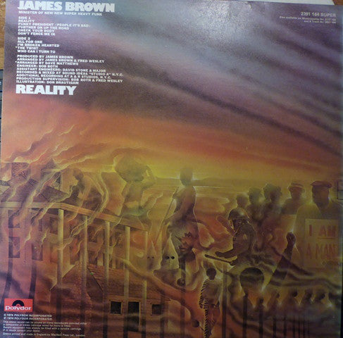 James Brown : Reality (LP, Album)