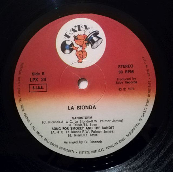 La Bionda : La Bionda (LP, Album, Gat)