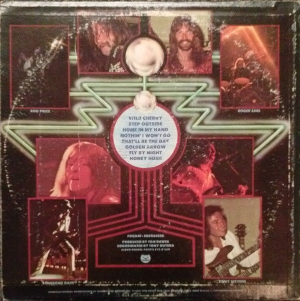 Foghat : Energized (LP, Album, Ter)