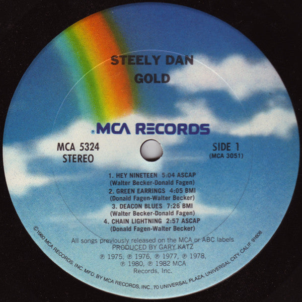 Steely Dan : Gold (LP, Comp, Club, CRC)