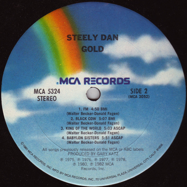 Steely Dan : Gold (LP, Comp, Club, CRC)