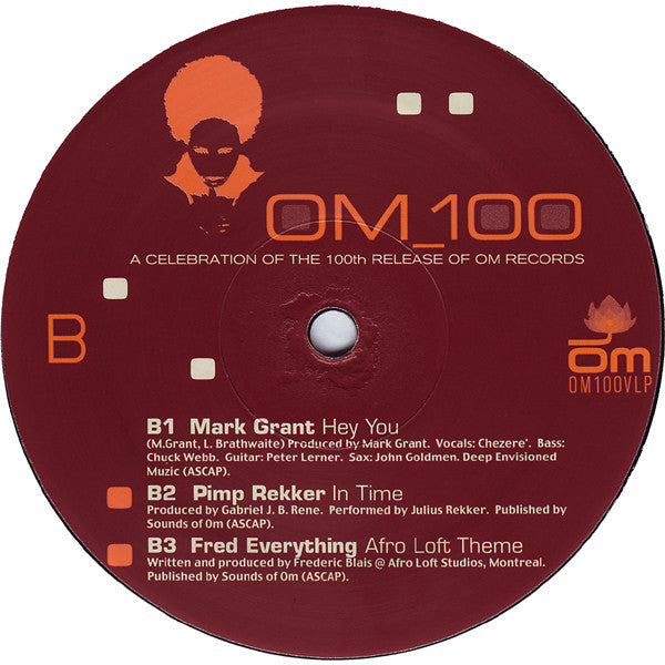 Various : A Celebration Of The 100th Release Of OM Records (3xLP, Comp)