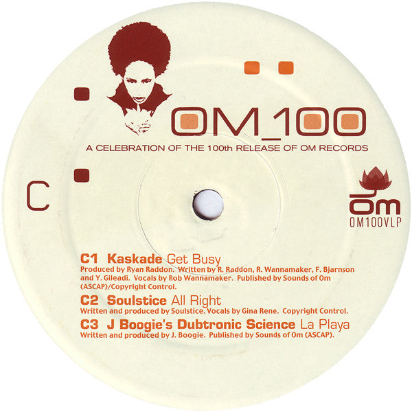 Various : A Celebration Of The 100th Release Of OM Records (3xLP, Comp)