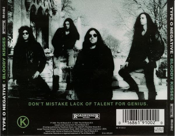 Type O Negative : Bloody Kisses (CD, Album)