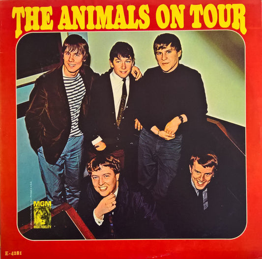 The Animals : The Animals On Tour (LP, Album, Mono)