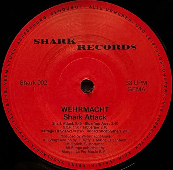 Wehrmacht : Shark Attack (LP, Album)