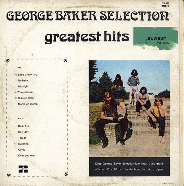 George Baker Selection : Greatest Hits (LP, Comp, Bla)