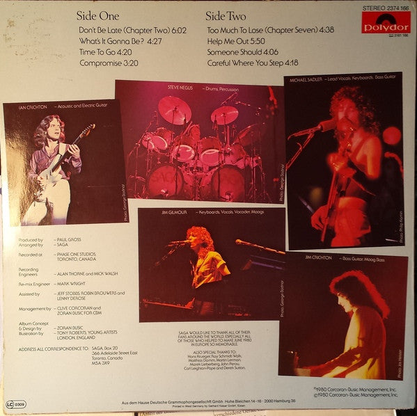 Saga (3) : Silent Knight (LP, Album, RP)