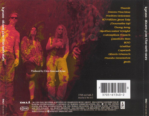 Kyuss : Blues For The Red Sun (CD, Album)