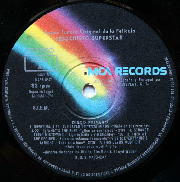 Various : Jesus Christ Superstar (Banda Sonora Original De La Película) (2xLP, Album, Gat)