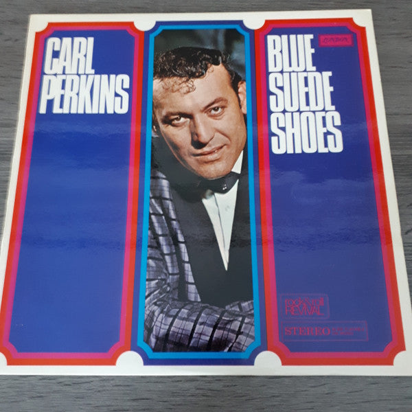 Carl Perkins : Blue Suede Shoes (LP, RE)