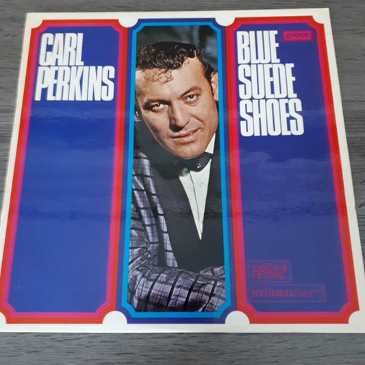 Carl Perkins : Blue Suede Shoes (LP, RE)