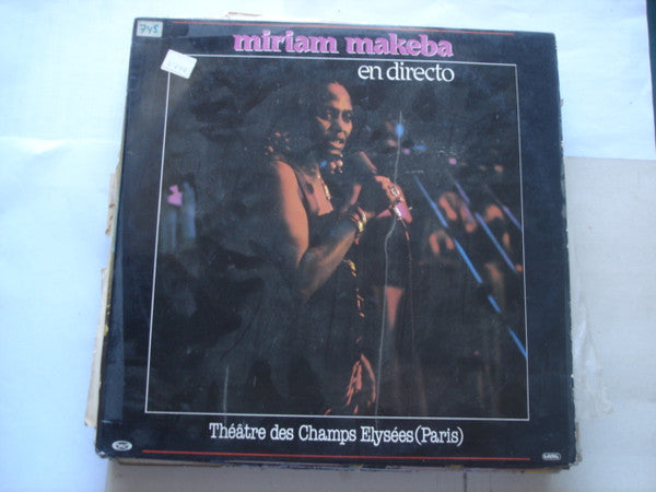 Miriam Makeba : En Directo - Theatre Des Champs Elysees (Paris) (LP, Album)