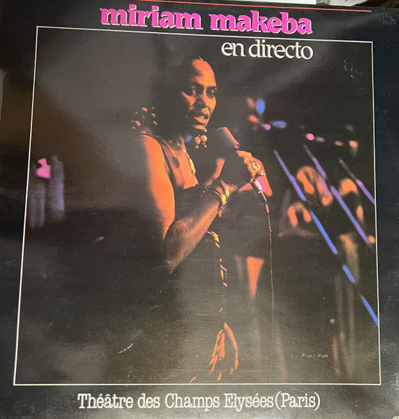 Miriam Makeba : En Directo - Theatre Des Champs Elysees (Paris) (LP, Album)