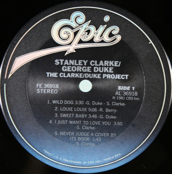 Stanley Clarke/George Duke : The Clarke / Duke Project (LP, Album, Ter)
