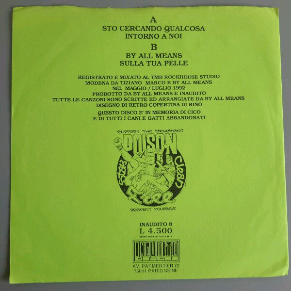 By All Means (2) : By All Means (7", Single, Gre)