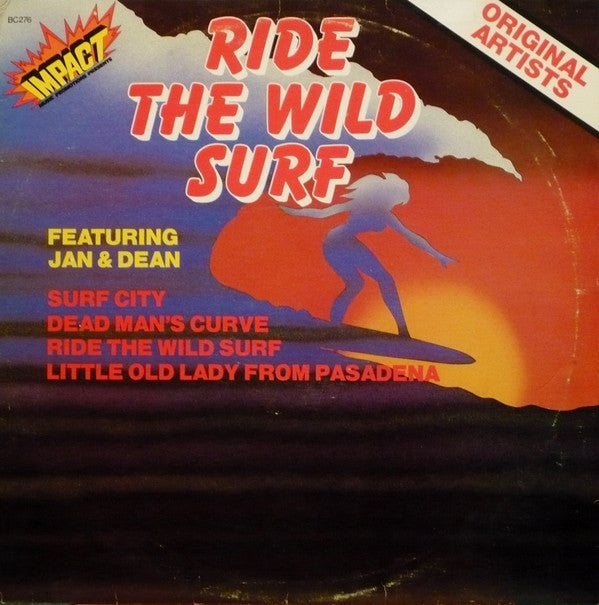 Jan & Dean : Ride The Wild Surf (LP, Comp)