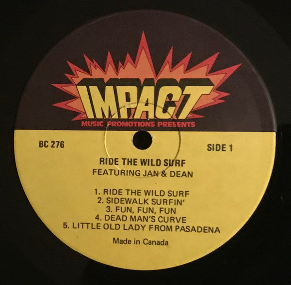 Jan & Dean : Ride The Wild Surf (LP, Comp)