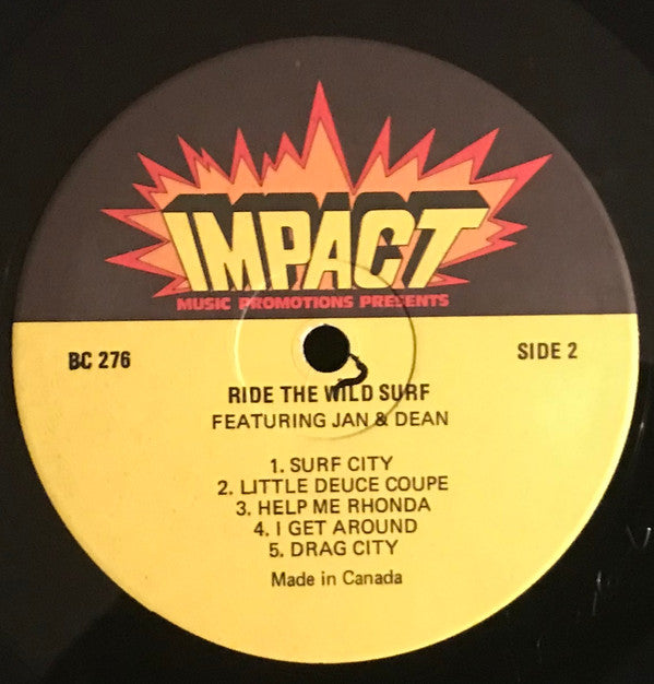 Jan & Dean : Ride The Wild Surf (LP, Comp)