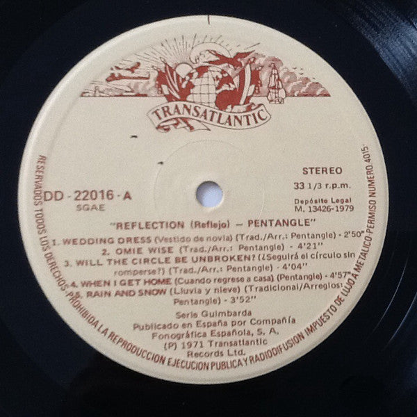 Pentangle : Cruel Sister - Reflection (Comp, Gat + LP, Album, RE + LP, Album, RE)