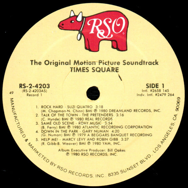 Various : The Original Motion Picture Soundtrack "Times Square"  (2xLP, Comp, 49 )