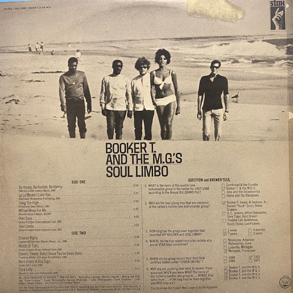 Booker T. & The MG's* : Soul Limbo (LP, Album)