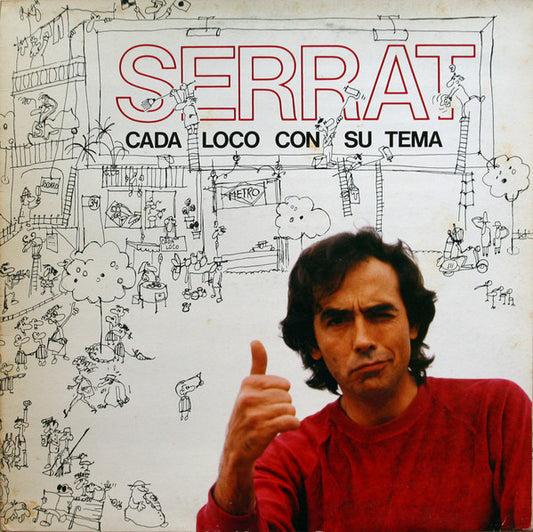 Serrat* : Cada Loco Con Su Tema (LP, Album, Gat)
