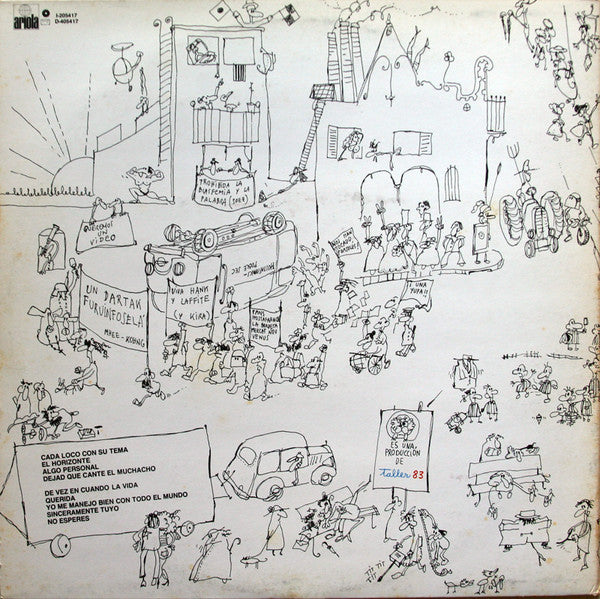 Serrat* : Cada Loco Con Su Tema (LP, Album, Gat)