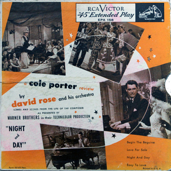 David Rose And His Orchestra* : A Cole Porter Review (7", EP)
